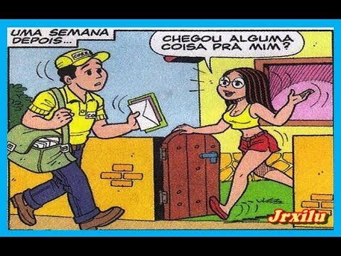 Tina - O amor e o Correio -  quadrinhos Turma da Mônica