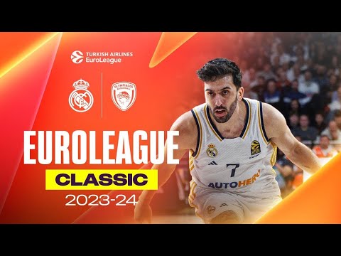 Real Madrid - Olympiacos | Round 23 | EUROLEAGUE CLASSIC GAMES 2023-24
