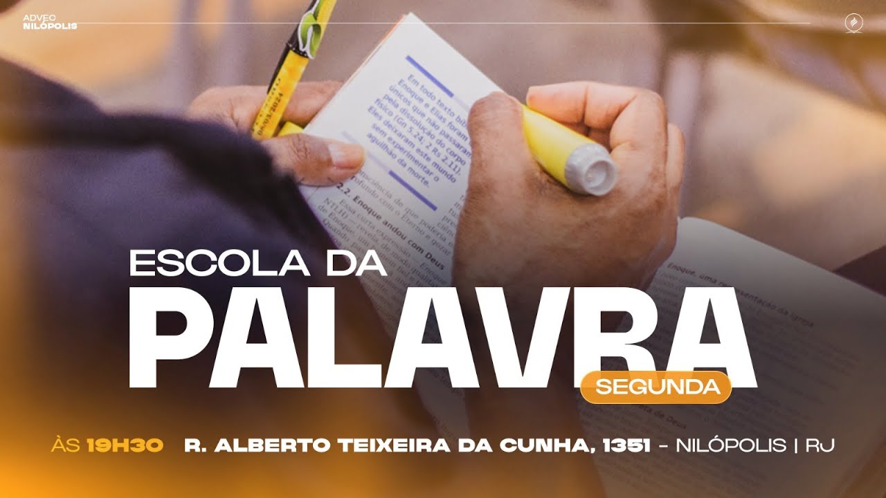 Escola da Palavra | Lição 04 - O Lugar Santo: Símbolo de Presença e Intercessão | 27/01/2025