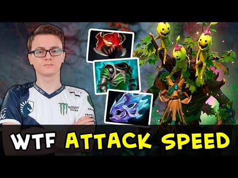 Miracle TI7 Treant Protector Immortal — wtf this Attack Speed?