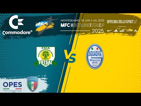 Montesilvano Futsal Cup 25 - UNDER 15 GROUP E: CRIA FUTSAL vs SQUADRA MOUSCRON