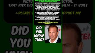 When Kevin Costner Mortgaged His Home - to Finish Dances with Wolves #hollywood #celebrity