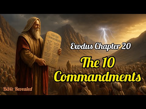 The Ten Commandments — God’s Covenant Law | Exodus 20 | AI | Bible Revealed