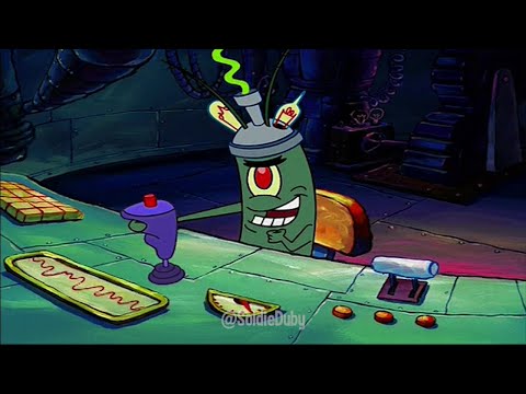 Plankton steals Mr. Krabs' Wi-Fi Password