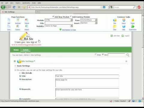 How to change a skin or template for a DotNetNuke site