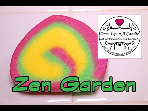 Once Upon A Candle - ZEN GARDEN Bubble Bar - DEMO - Review Lavish Bath Box