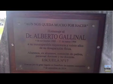 BUSTO AL Dr. ALBERTO GALLINAL HEBER (CERRO COLORADO, FLORIDA) - La Macana "Corazón del Mundo"