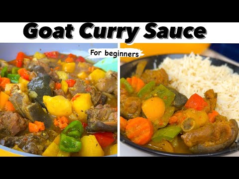 How to make Goat Curry Sauce for beginners | step by step | Easy