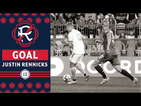 GOAL | Justin Rennicks finishes from a tight angle to push the Revolution in front