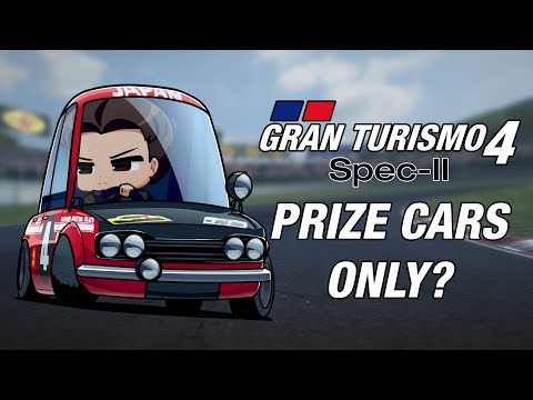 Can I Beat GRAN TURISMO 4 SPEC-II With Only PRIZE CARS?