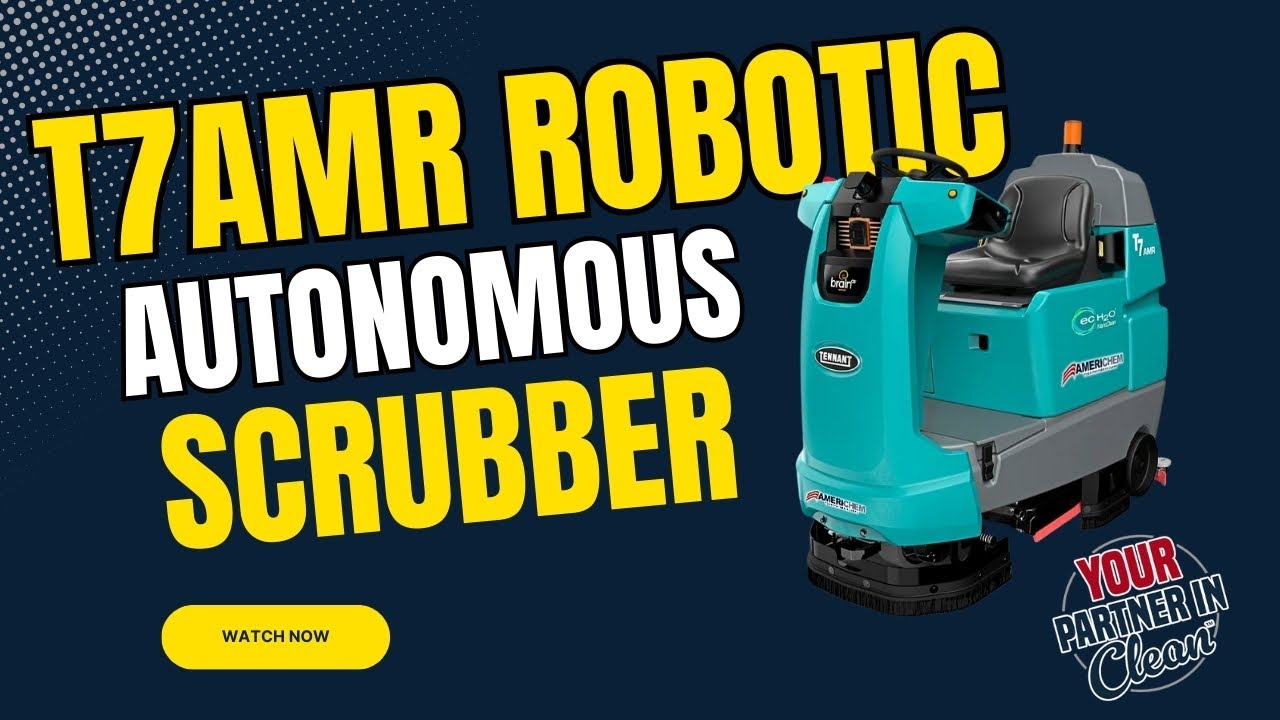 Tennant T7AMR & T380AMR Robotic Floor Scrubbers