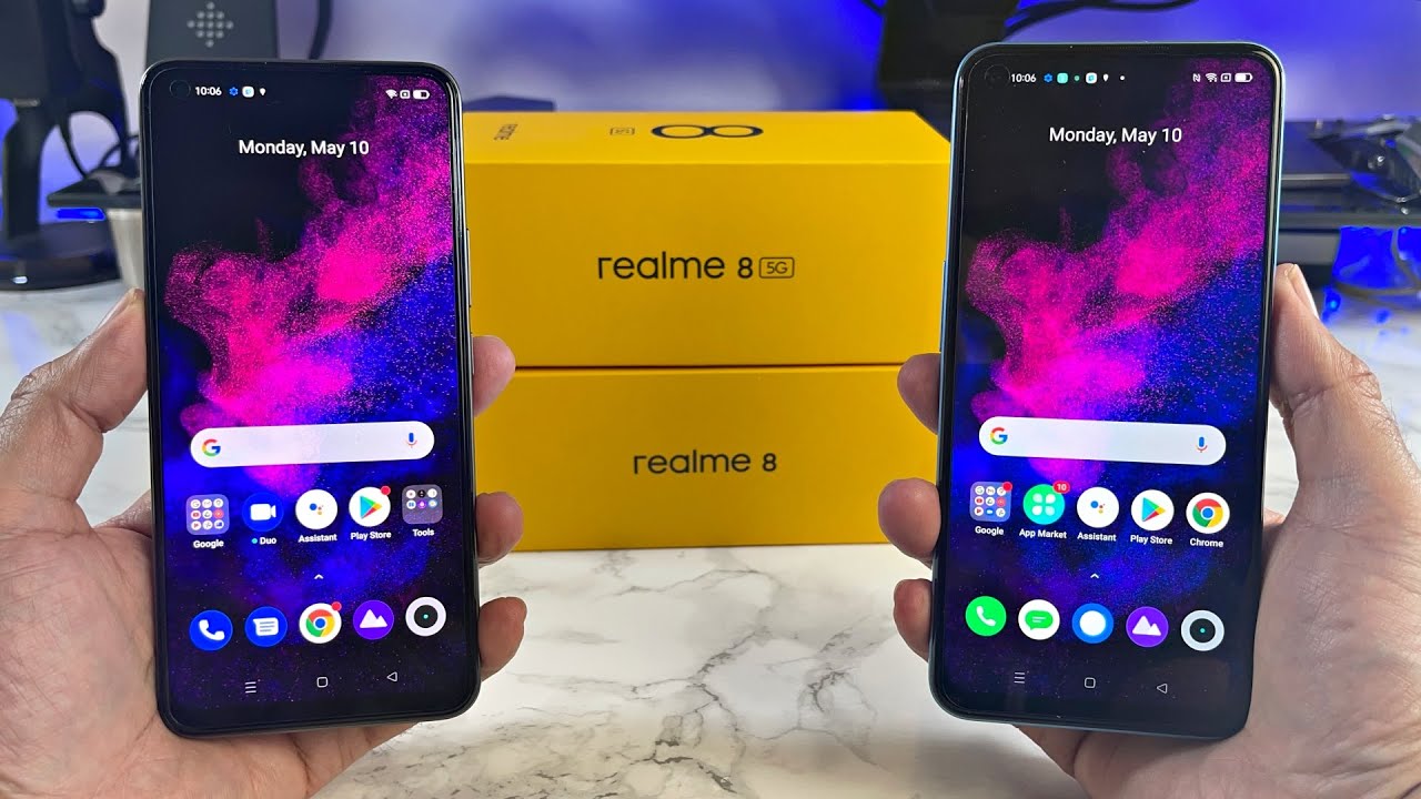 realme 8 5G vs realme 8 Smartphone Comparison - Which one is better?