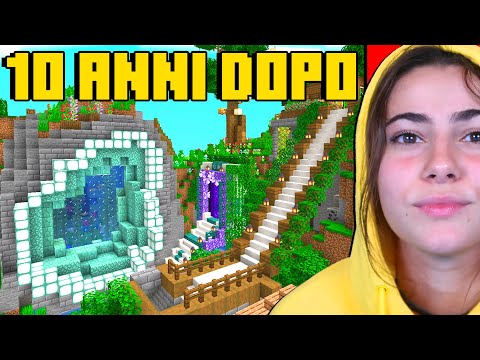 HO MODIFICATO IL MIO MONDO DI 10 ANNI FA - MINECRAFT ITA