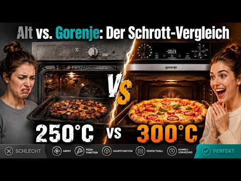 Backofen mit Dampffunktion, AirFry & 300°C Pizza! Gorenje BOS6737E02B Test