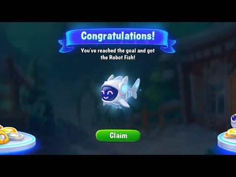 Fishdom Win Strikes Level 4314 - 4319, Got New Robot Fish