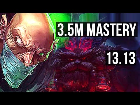 SINGED vs ORNN (TOP) | 11/1/10, 3.5M mastery, 1700+ games, Legendary | EUW Diamond | 13.13