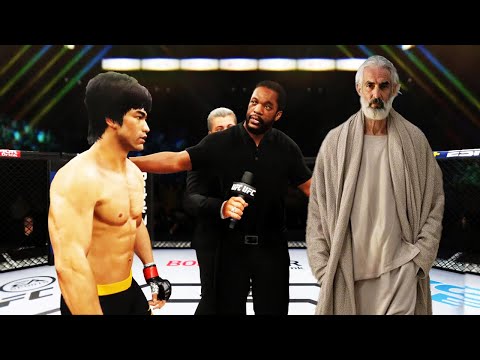 PS5 | Bruce Lee vs. Desert Elder (EA Sports UFC 4)