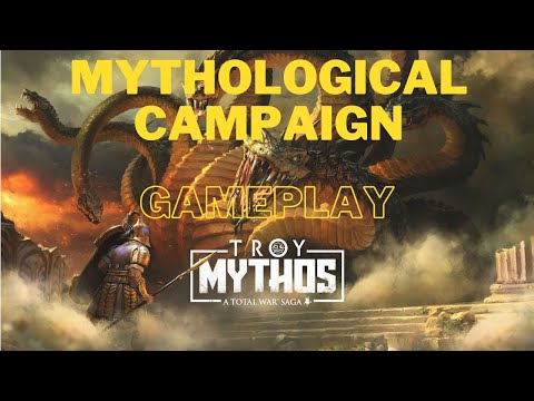 Total War Troy Mythos DLC Gameplay - Shock and Terror!
