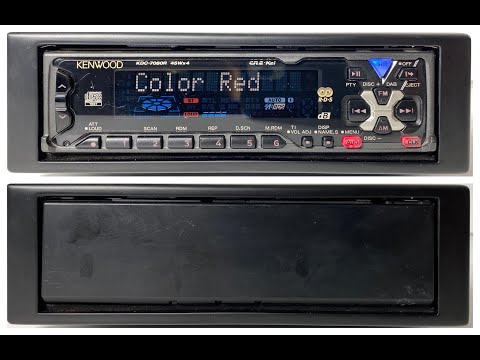 2000s Kenwood KDC-7080R Mask Car CD Radio Player – Baltic Retrofit