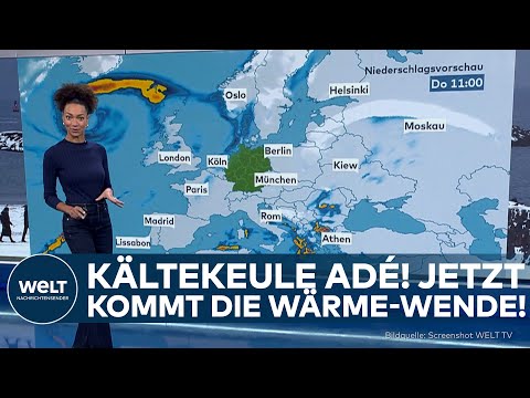 WETTER: Nach der Kältekeule – Jetzt prescht die Wärme an die Wetterfront!