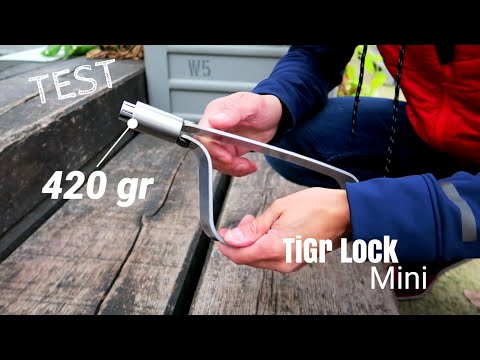 [Test] TiGr Lock Mini, l'antivol vélo ultra light en titane