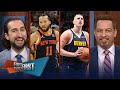Nuggets defeat T-Wolves in Gm 3 & 4, Knicks in trouble, Pacers tie series | NBA | FIRST THINGS FIRST