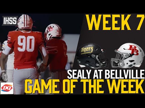 Thrilling Overtime Victory! Bellville vs Sealy High School Football Highlights