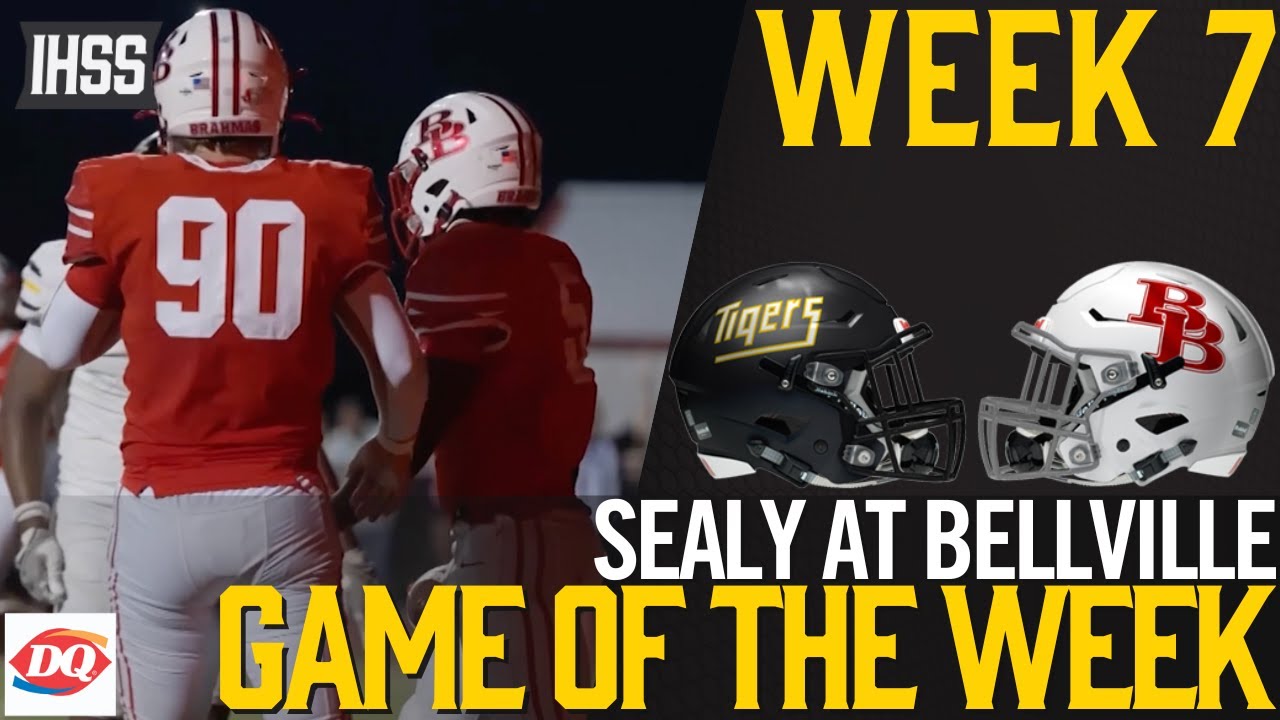 Thrilling Overtime Victory! Bellville vs Sealy High School Football Highlights