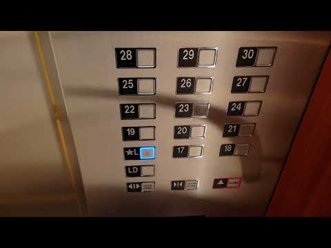Slap-Modded 1988 Fujitec Lower Mid Rise Elevators | 1201 Third Avenue | Seattle WA