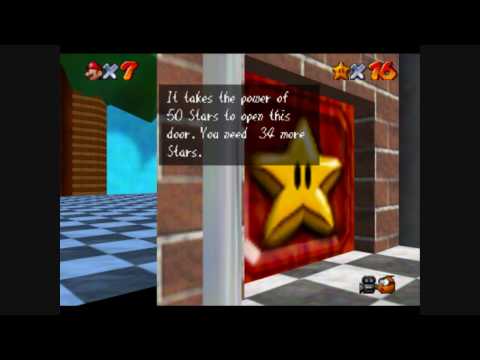 [HD] Tutorial: Super Mario 64 - How to complete the game with 16 stars