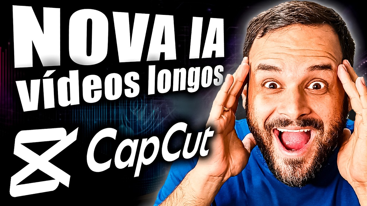 NOVA IA Vídeos Longos AUTOMÁTICO grátis e ILIMITADO no CAPCUT INCRÍVEL!