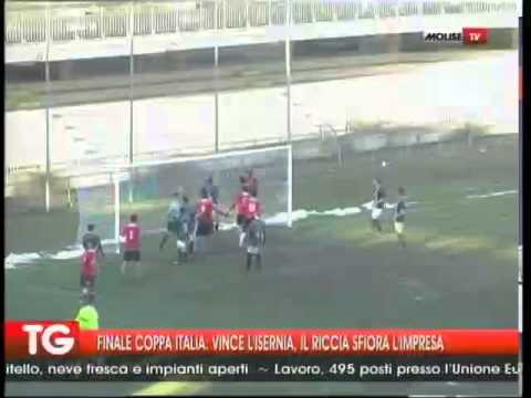 FINALE COPPA ITALIA VINCE L'ISERNIA IL RICCIA SFIORA L'IMPRESA