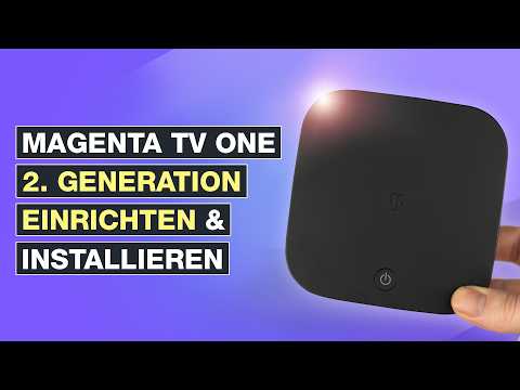 Magenta TV One 2 Generation einrichten & installieren – Testventure
