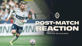 Tristan Blackmon Post-Victory Reaction vs Colorado Rapids