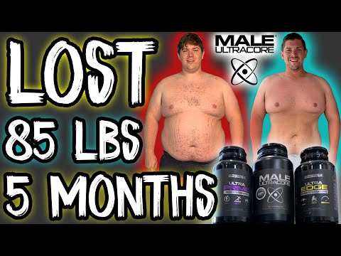 Male UltraCore Review | Lost 85 Pounds in 5 Months | Weight Loss Journey Men | Testosterone Booster