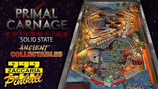 Primal Carnage Extinction Solid State (Zaccaria Pinball)