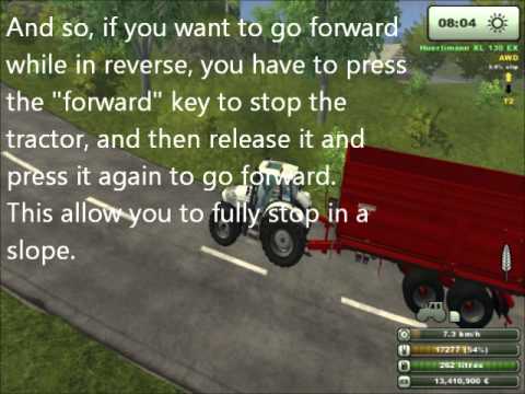 Farming Simulator 2013 - MoreRealistic mod - Different Transmission Modes