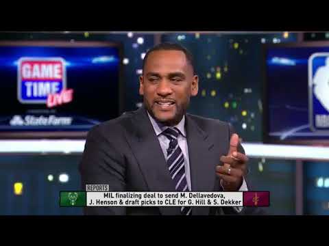 🚨🚨NBA TRADE ALERT: Steve Smith and David Griffin react to George Hill Trade