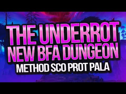 BFA Alpha: The Underrot NEW DUNGEON - Method Sco Protection Paladin POV