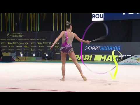 Sonia Ichim (ROU),  Ribbon AA , RG Europeans 2020