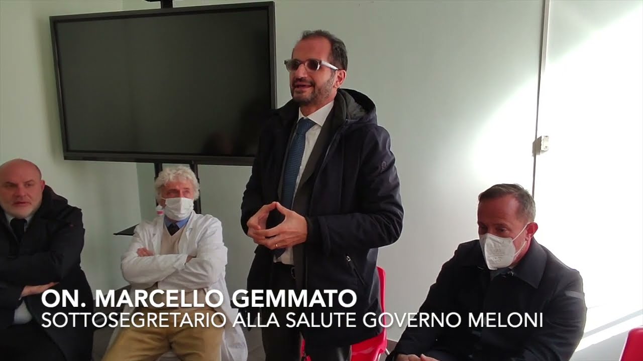 Ospedale di Velletri, il sopralluogo del Sottosegretario alla Salute Marcello Gemmato