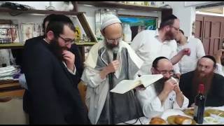 בשעת חצות לילה סיום סדר זרעים ירושלמי בבית הרב קוק