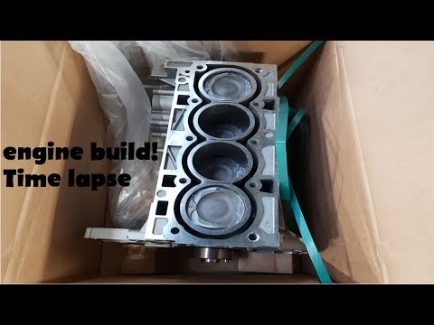 Thumbnail for Engine rebuild time lapse- Ford fiesta st 1.6 with short block by Ford Fiesta