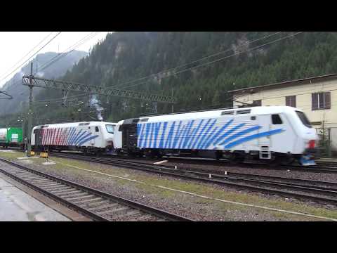 DOPPIA DI EU43 CON TEC IN ARRIVO AL BRENNERO. MART. 3 - 7 - 2018