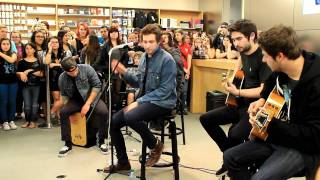 Jaws On The Floor - You Me At Six @ Apple Store acoustic (HD)