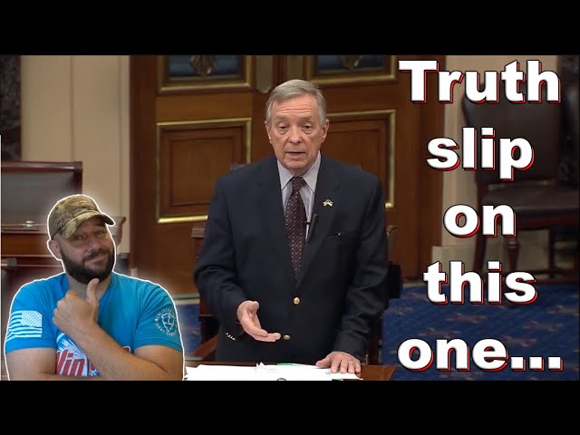 Gun Control champion Dick Durbin says the quiet part out loud on the Senate Floor… Embarrassing...