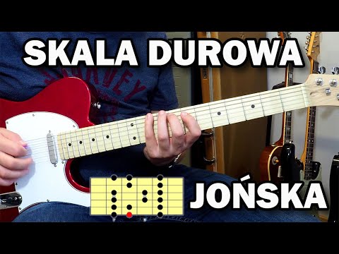 Skala durowa / Jońska - lekcja dla początkujących