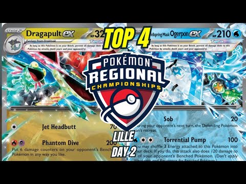 Dragapult VS Tera Box Regional Championships Top 4 Day 2 Lille France Oct 2025