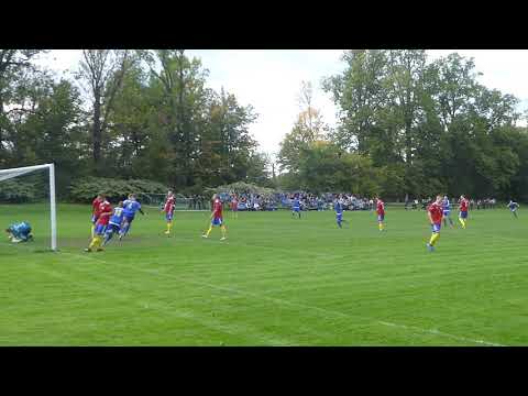 Zwycięski gol w meczu CKS Piast Cieszyn - TS 1909 Piast II Cieszyn