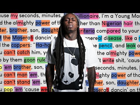 Lil Wayne - A Milli | Rhymes Highlighted